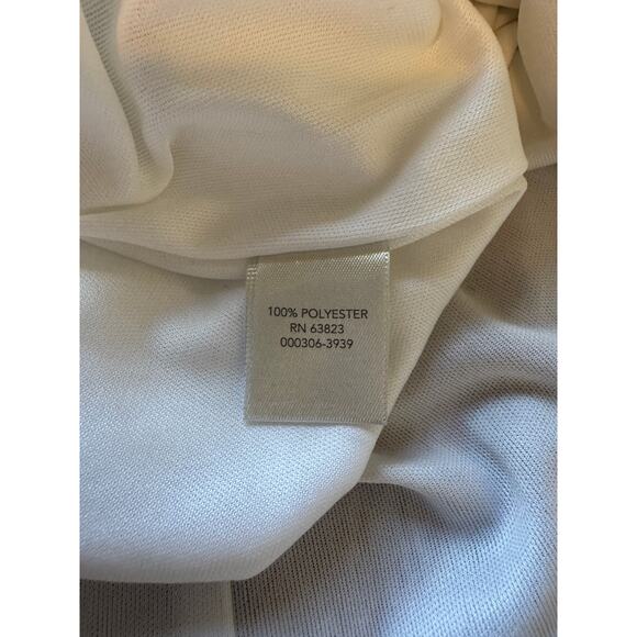 CJ Banks Plus Size 1X Pleated Midi Skirt Ikat Print Coral Black Flowy Boho Chic - Picture 7 of 8